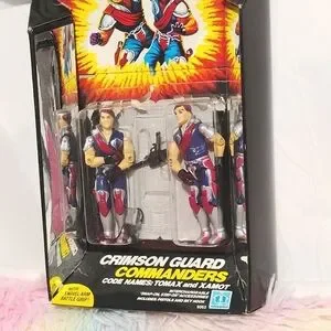 Tomax and Xamot (Crimson Guard Commanders) - figurine 6063 G.I. Joe Vintage - Prix & Rareté